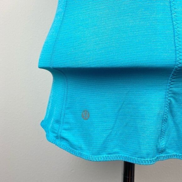 Lululemon Mesh Back Cut-Out Workout Tee - Picture 7 of 7